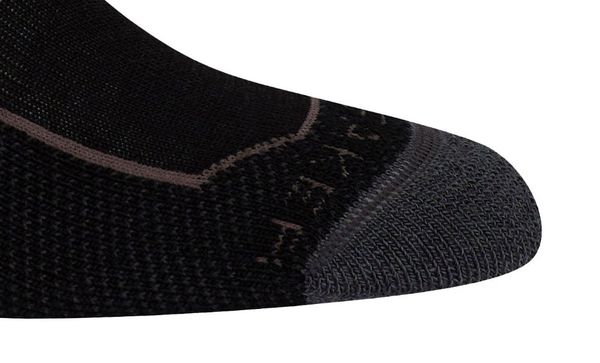 HIKE+ MEDIUM Damen-Merino-Socken / black/monsoon/mink / M=38-40
