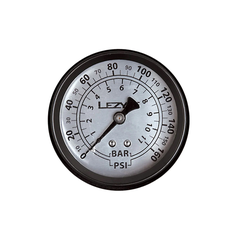 160 PSI Gauge 2.5" / black/silver / one size
