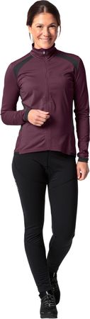 POSTA II Damen-Thermo-Langarmtrikot / cassis / 36