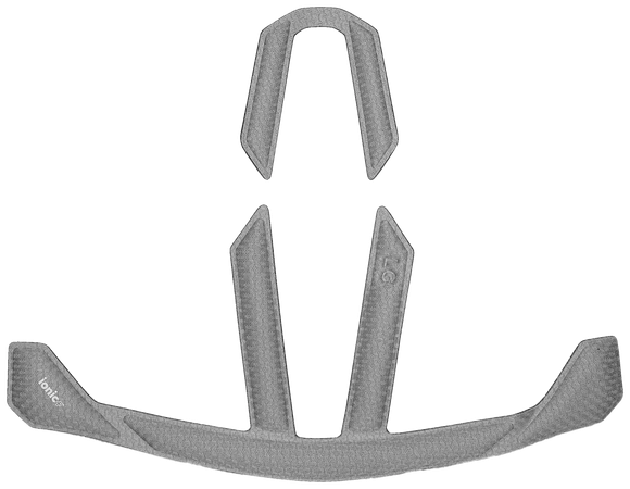 NETWORK MIPS Ersatzpolster / grau /  S (51-55cm)