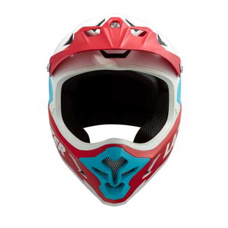 LAZER Unisex Extreme Phoenix+ ASTM Helm / white blue red / L