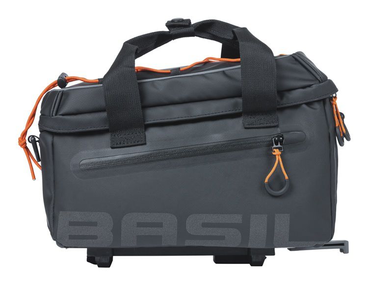 Miles Tarpaulin Gepäckträgertasche MIK / schwarz/orange