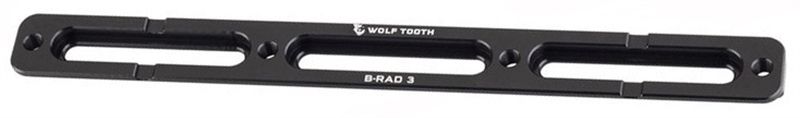 B-RAD 3 Adapter für Bidonhalter und Zubehör / schwarz