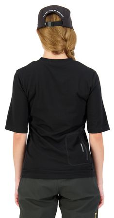 REDWOOD ENDURO Damen-Kurzarmshirt / black / S