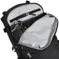 YAK Rucksack 19 + 5 Liter / schwarz grau / 19+5L