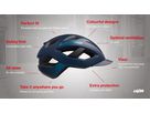 LAZER Unisex Sport Cameleon MIPS Helm matte / matte dark blue / M