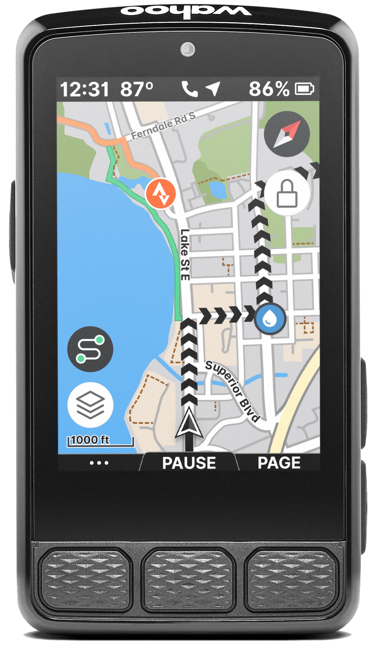 ELEMNT ROAM V3 GPS Bike-Computer / schwarz