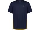 TARN Herren-Merino-Kurzarmshirt / cumin/midnight / XXL