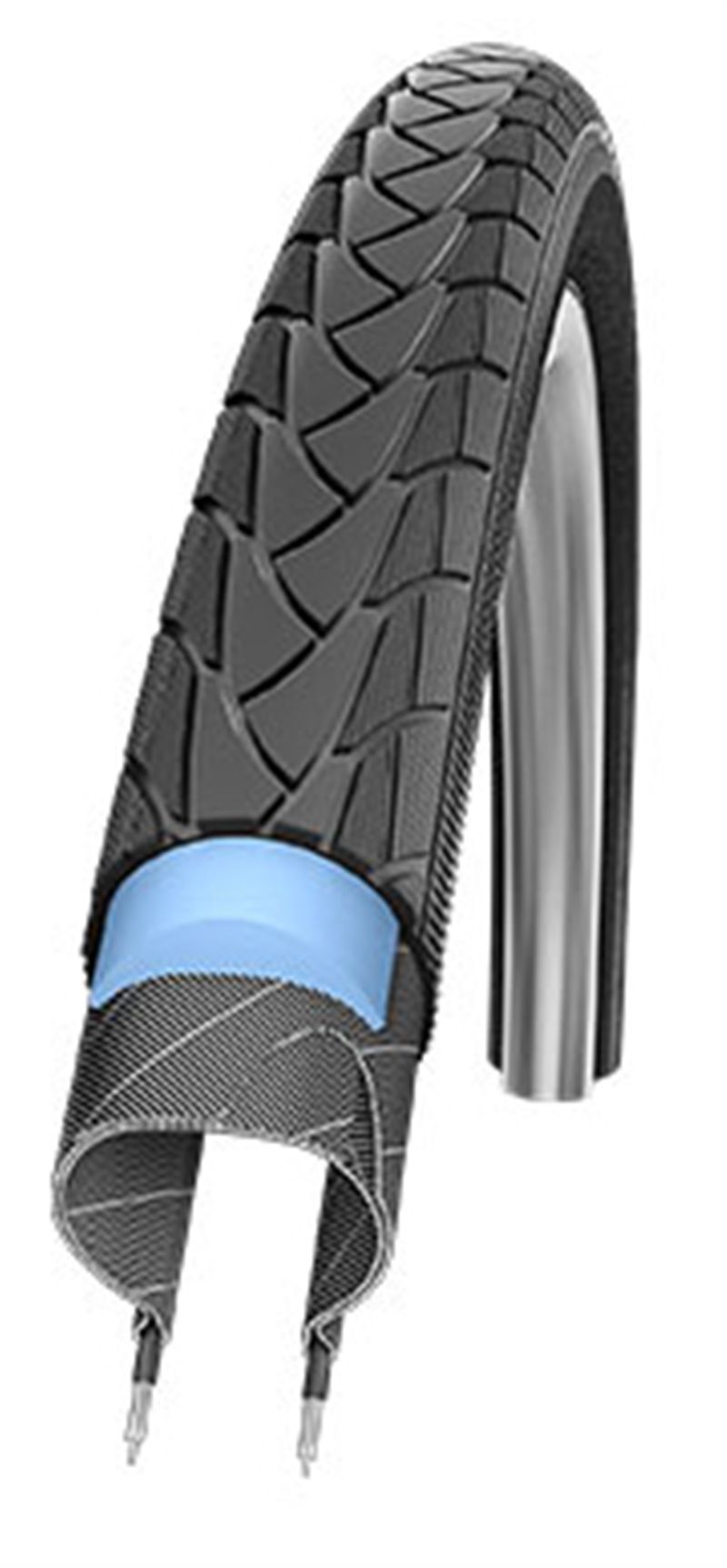 MARATHON PLUS Veloreifen (26", 28") / schwarz / 26" x 1.35, 35-559