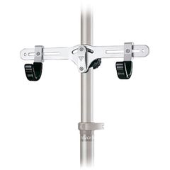 DUAL TOUCH Zweithalterung für oberes Rohr / silber