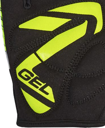 CULL Kinder-Kurzfingerhandschuhe / poison yellow / L=6
