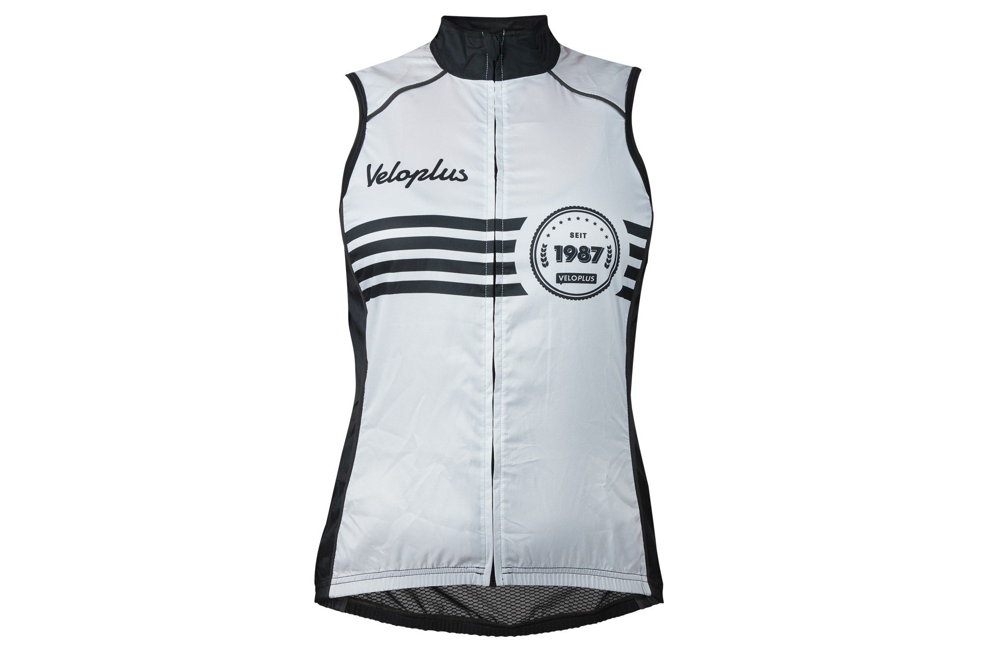 1987 TEAM Damen-Windweste / cool gray / XS