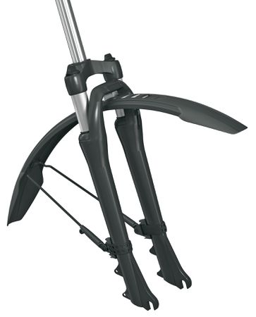 Steckschutzblechgarnitur Veloflexx 55 schwarz / schwarz