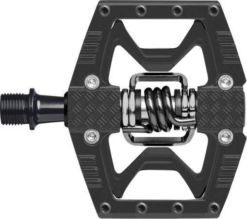 Double Shot 3 Pedal mit Pins / schwarz