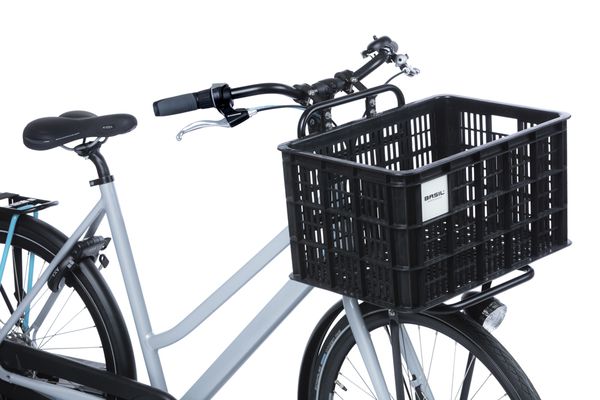 Fahrradkiste Crate / schwarz / 40 l, 49 cm, 38 cm, 26 cm