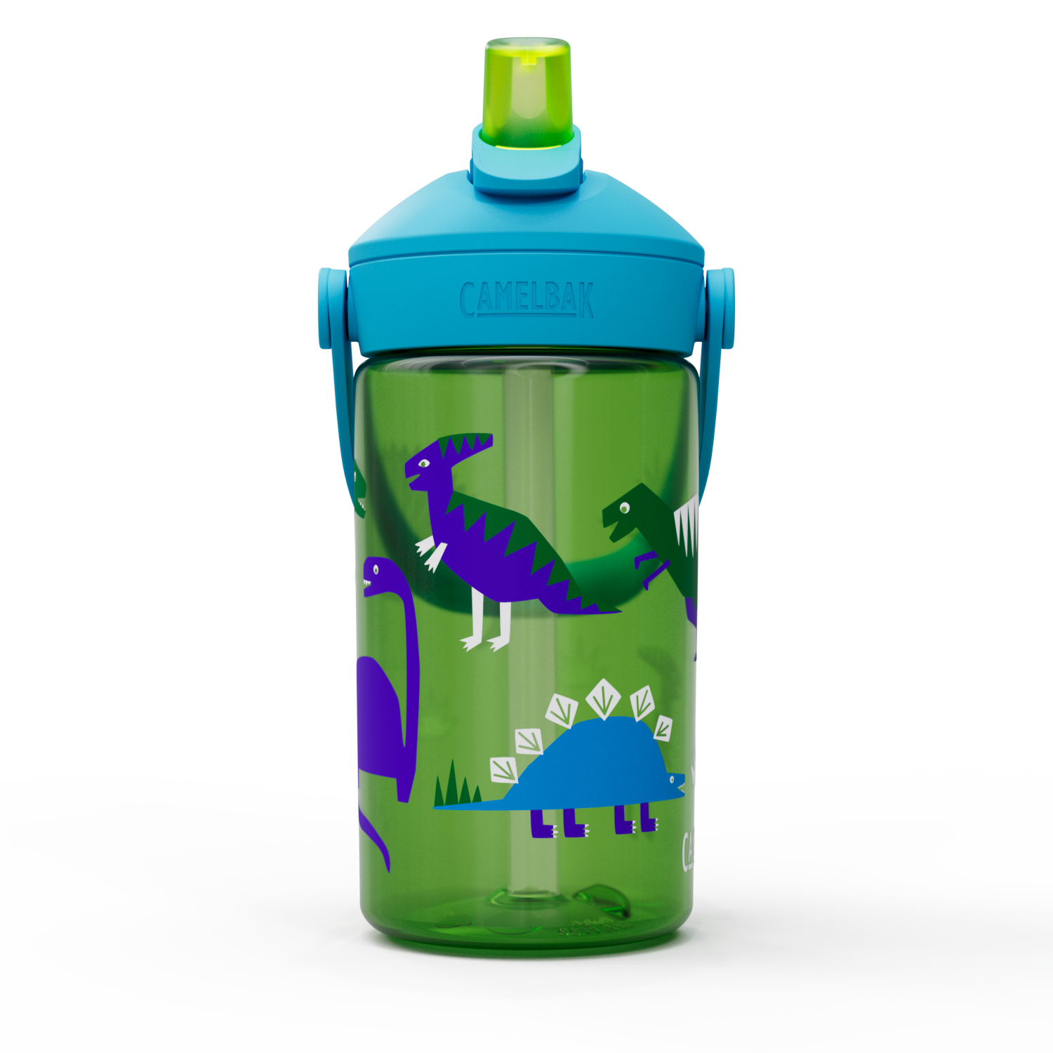 THRIVE FLIP STRAW Trinkflasche KIDS / hip dinos / Kids 4dl