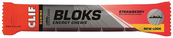 CLIF BLOKS Strawberry Energiewürfel / ERDBEER