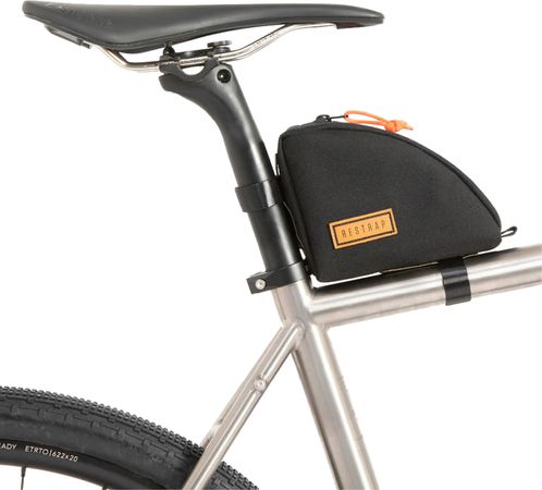 Rear Top Tube Bag / schwarz / 13 x 18 x 3 cm, 0.8 l