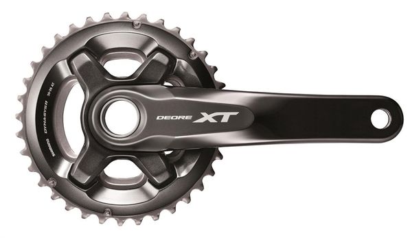 XT M8000 Kettenblätter für 2x11fach / schwarz / 26 Z/L 64mm