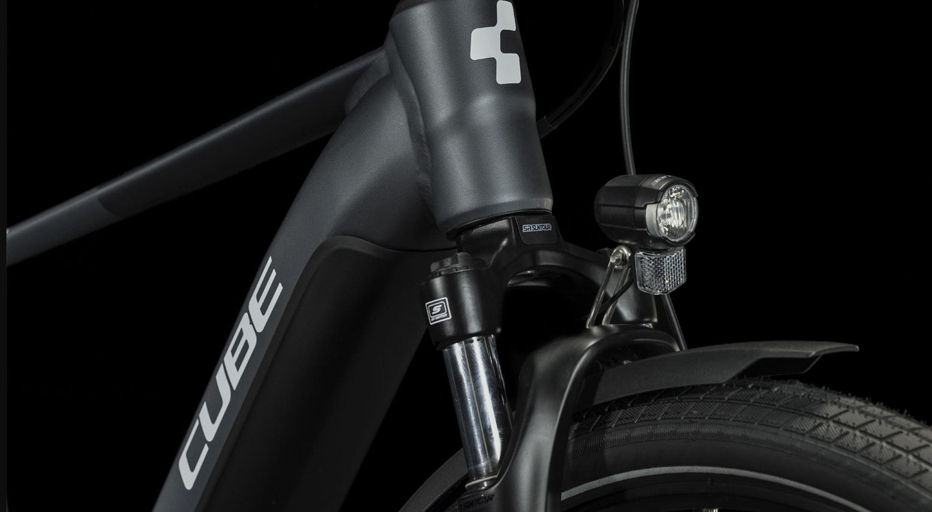 TOURING HYBRID ONE 500 Trapez 2024 E-City- und Alltagsvelo / grey white / 46 CM