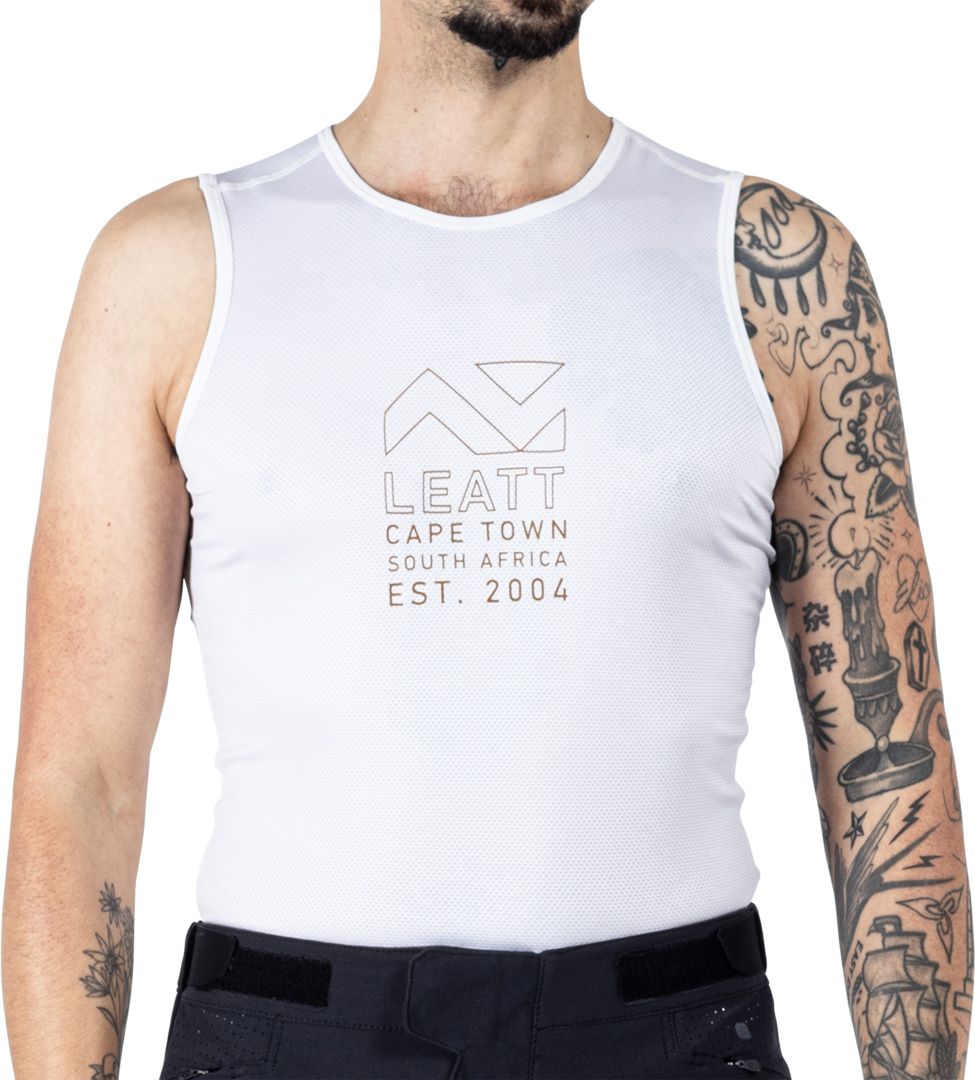 Shirt Sleeveless Base / white / L