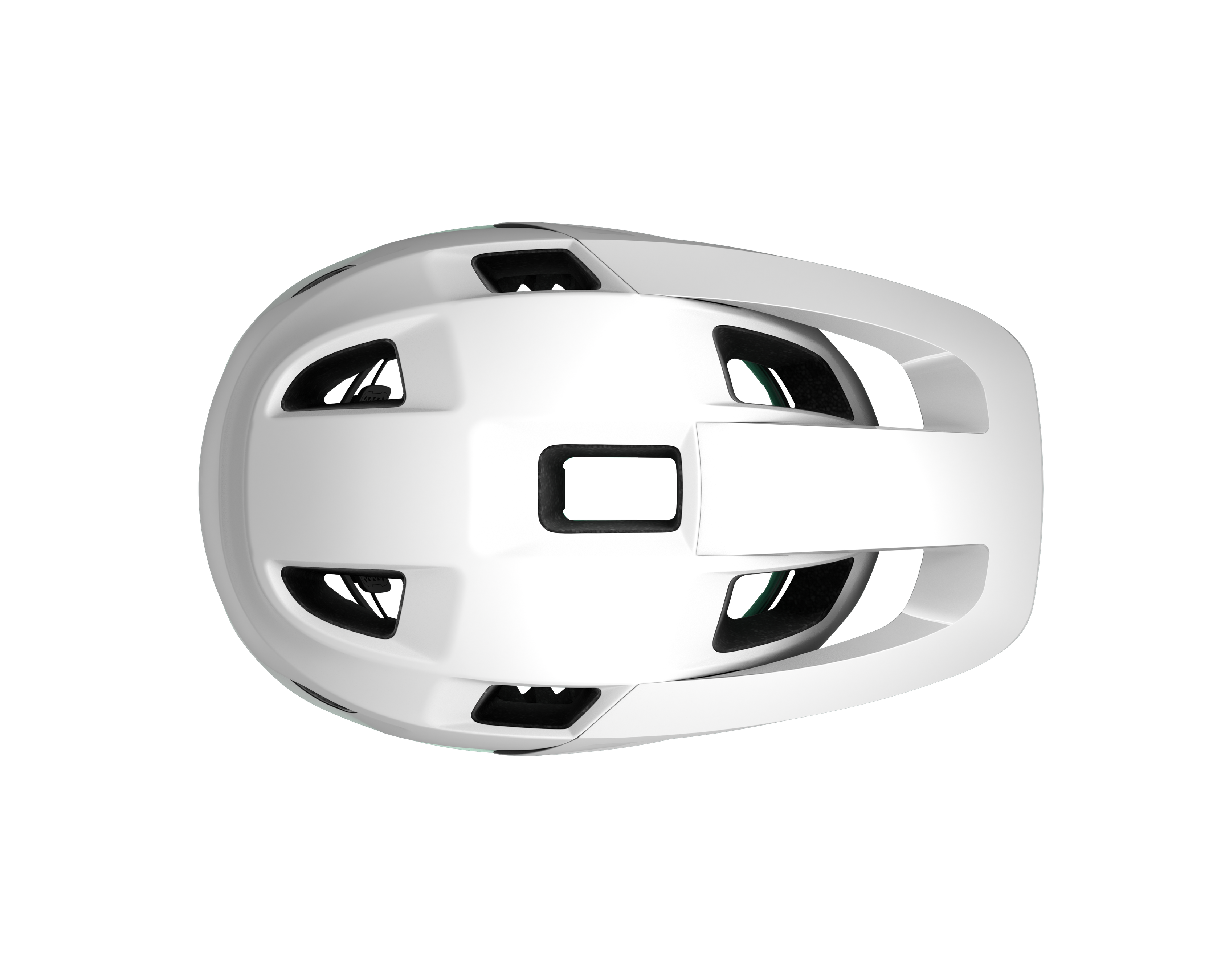 LAZER Unisex MTB Finch KinetiCore Helm / matte white mint