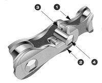 PC870 Kette 7/8fach, für E-Bikes / silber / 8-fach