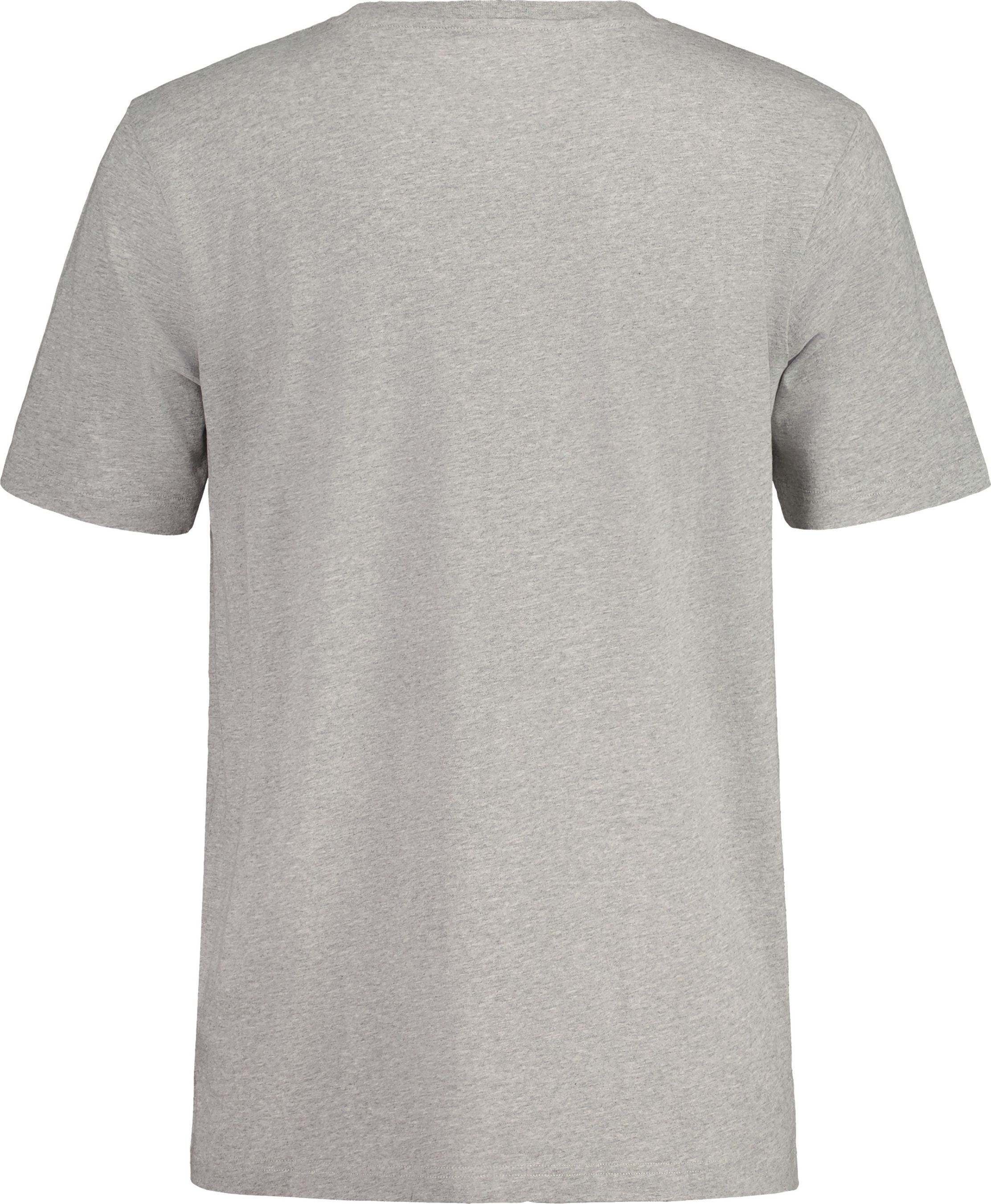 LAGAZUOIM Herren-Kurzarmshirt / grey melange / S