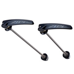 Quick Release Titanium 100/130 Pair Zipp / black / one size