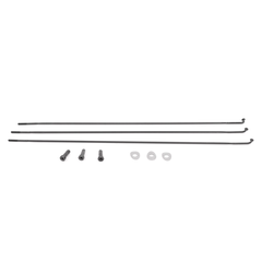 Spoke and Nipple 234mm CX-Ray J-Bend TCX Qty 3 / black