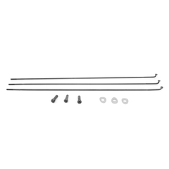 Spoke and Nipple 224mm CX-Sprint J-Bend Qty 3 / black