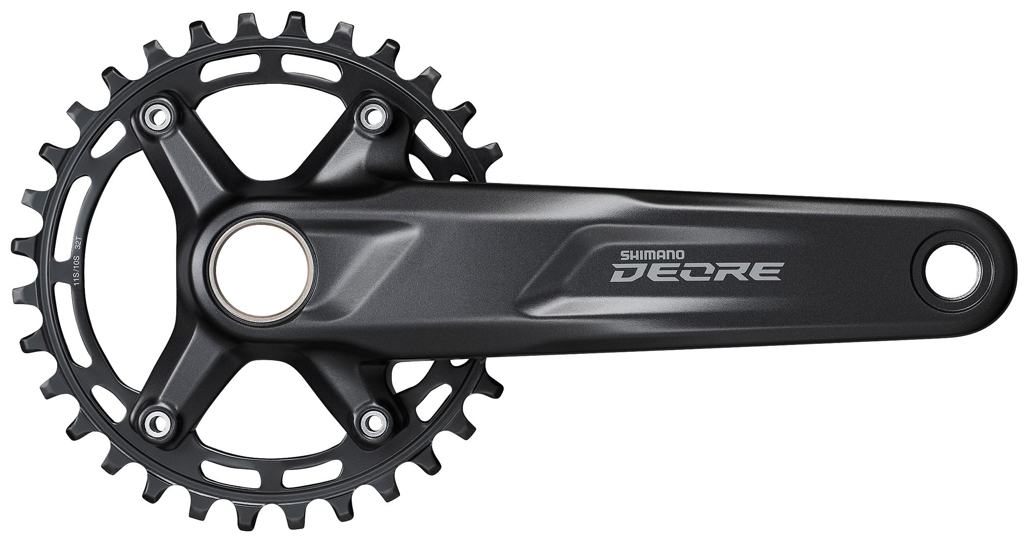 DEORE M5100 Kurbel 1x10-/11-fach / schwarz / 175mm / 30 Zähne