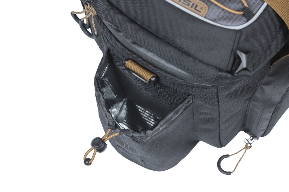 Miles Gepäckträgertasche XL Pro MIK / grau