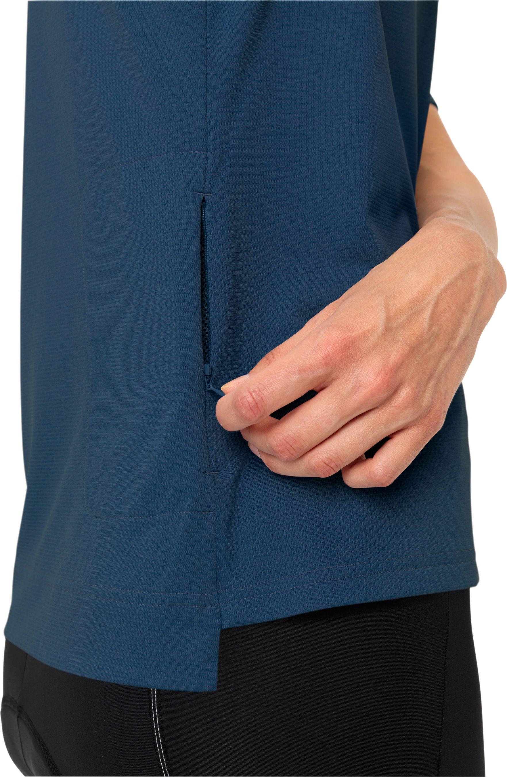 TREMALZO Q Damen-Kurzarmtrikot / dark sea / 38
