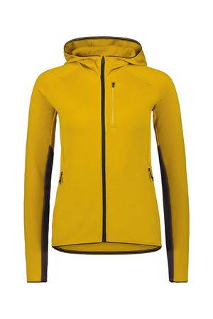 APPROACH Damen-Merino-Kapuzenjacke / turmeric / L