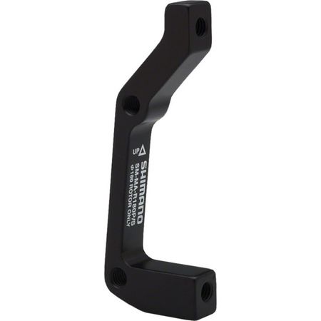 DISC-ADAPTER hinten 160/180mm, Bremse Postmount/Rahmen IS / schwarz
