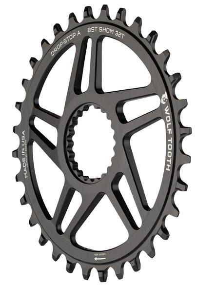 KETTENBLATT SHIMANO Direct Mount, 12fach / schwarz / 30 Zähne