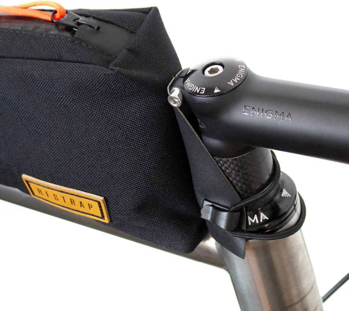 Top Tube Bag / schwarz / 25 x 13 x 3 cm, 0.8 l