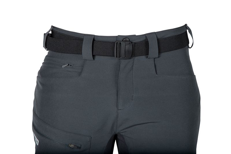 TRANSTOUR 3 Zip-off-Tourenhose / schwarz / XS