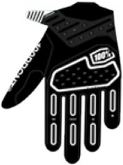 AIRMATIC Youth Gloves / black / L