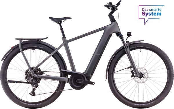 KATHMANDU HYBRID PRO 800 E-City und Alltagsvelo / slabgrey'n'chrome / 54 CM