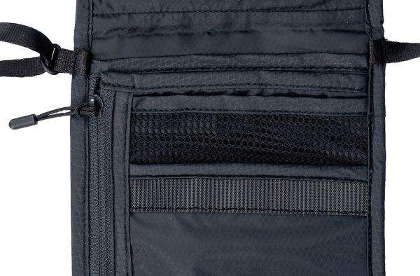 TRAVEL NECK WALLET / schwarz