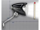 LUMOTEC IQ2 EYC T SENSO PLUS LED-Dynamoscheinwerfer 50lx / schwarz