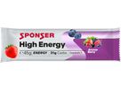 High Energy Bar, Display (30 x 45 g) / Berry