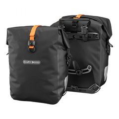 GRAVEL-PACK Taschen (Duo) / black matt / 2 x 14.5l