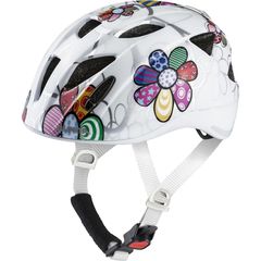 XIMO FLASH Kinderhelm mit Blinklicht / weiss / 45-49cm