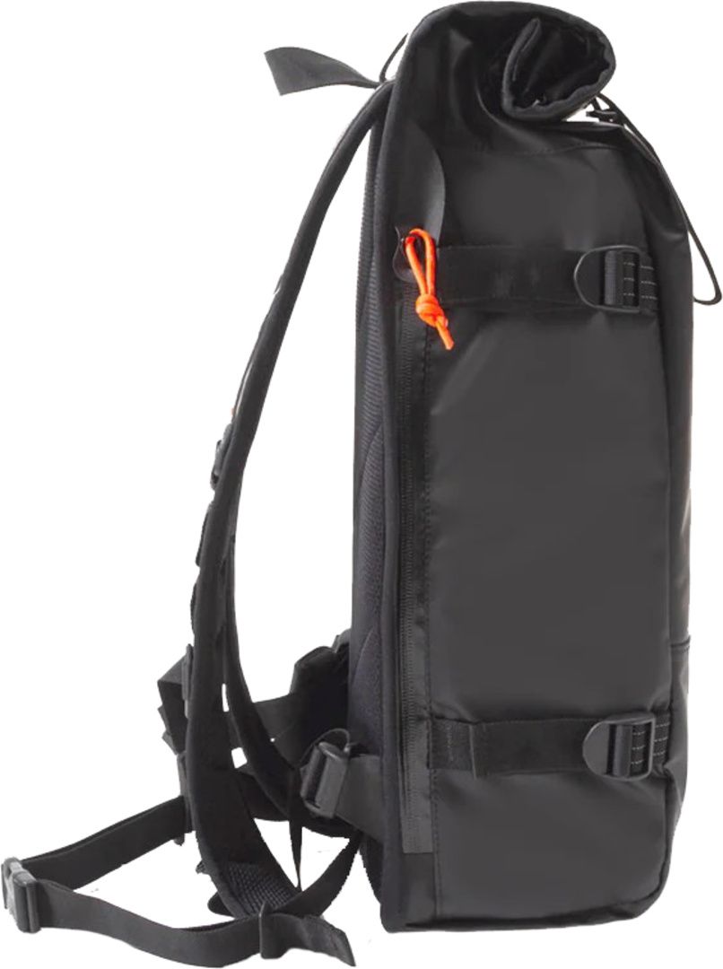 Rolltop Backpack / schwarz / 26 x 15 x 45 cm, 22 l