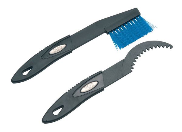 Zahnkranzreiniger Schrubber-Set / Schwarz