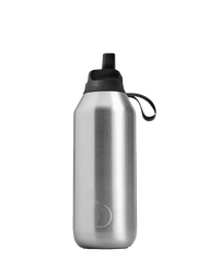 Chilly's Series 2 Flip Bottle 500ml / Stainless Steel recycled