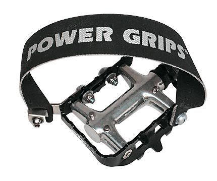 POWER GRIPS Pedalriemen / schwarz